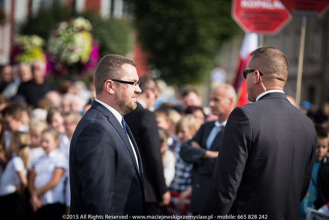 Tłum powitał prezydenta - fotorelacja