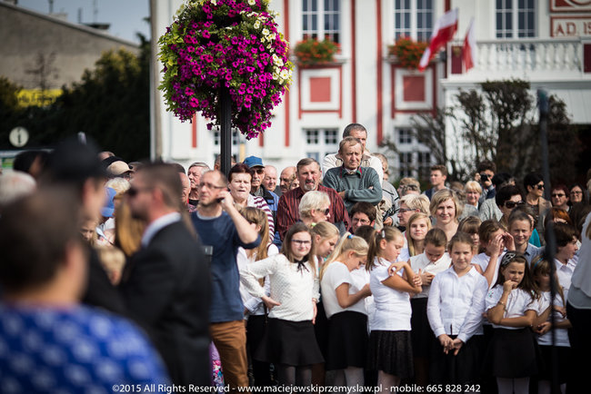 Tłum powitał prezydenta - fotorelacja