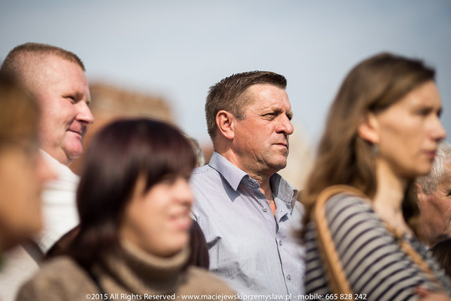 Tłum powitał prezydenta - fotorelacja