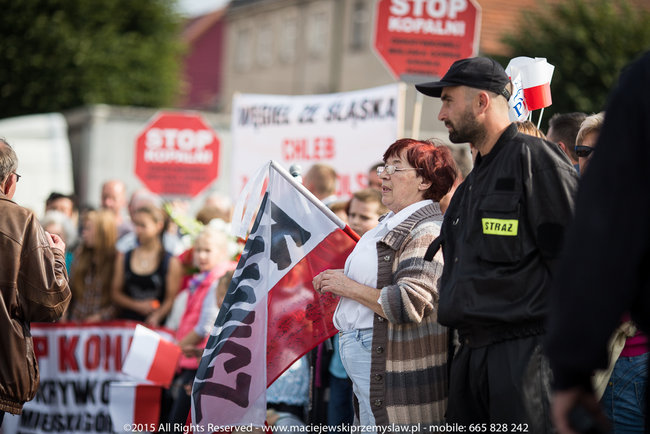 Tłum powitał prezydenta - fotorelacja