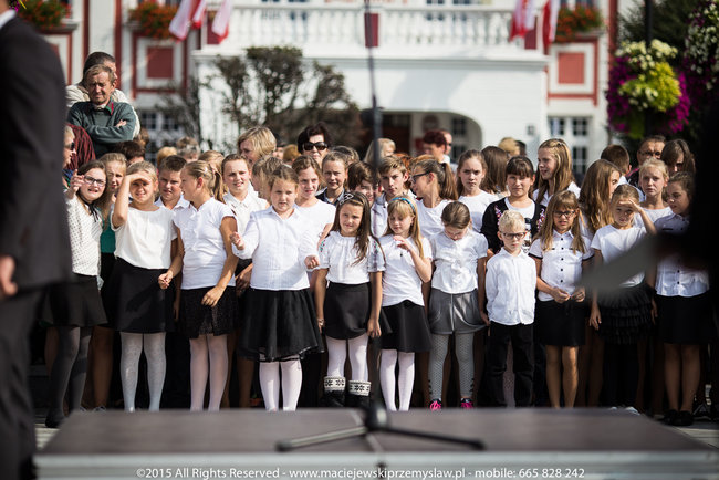 Tłum powitał prezydenta - fotorelacja