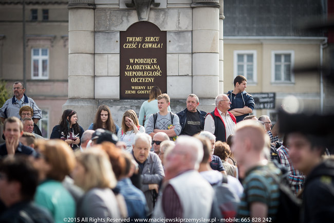 Tłum powitał prezydenta - fotorelacja