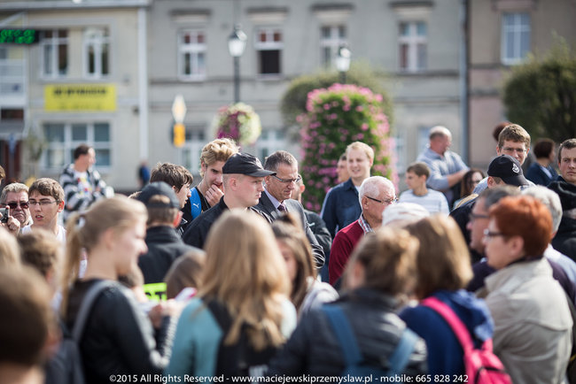 Tłum powitał prezydenta - fotorelacja