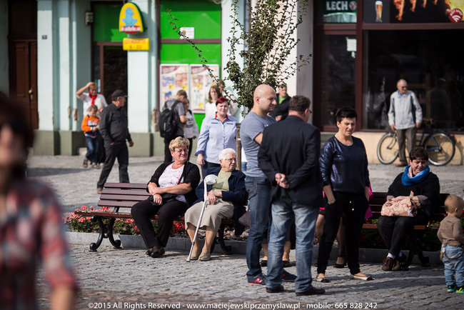 Tłum powitał prezydenta - fotorelacja