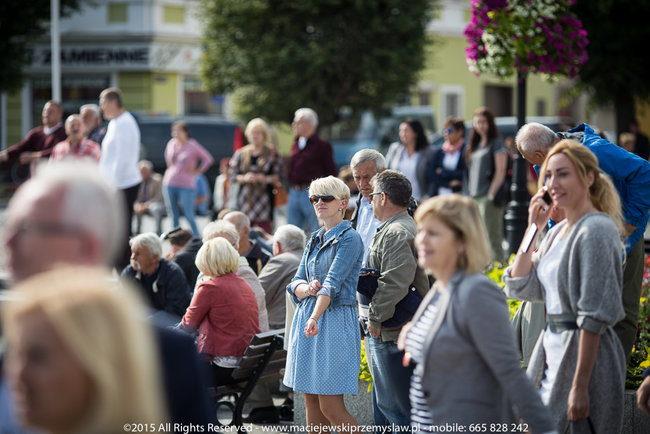 Tłum powitał prezydenta - fotorelacja