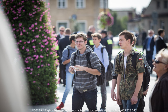 Tłum powitał prezydenta - fotorelacja