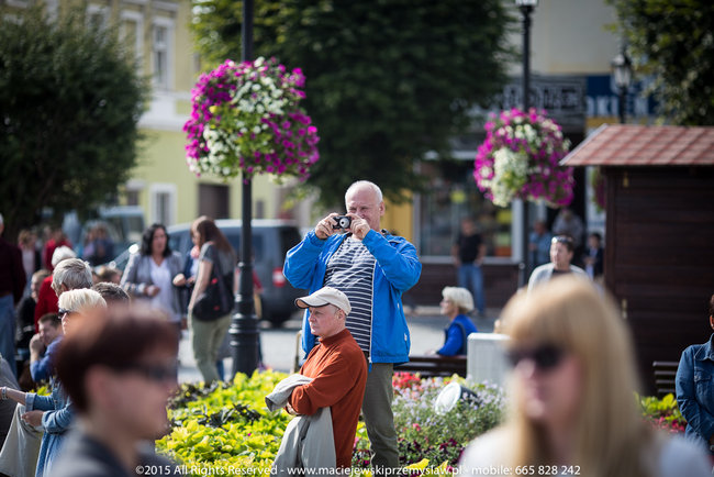 Tłum powitał prezydenta - fotorelacja