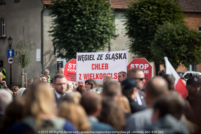 Tłum powitał prezydenta - fotorelacja