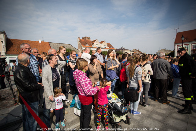 Tłum powitał prezydenta - fotorelacja