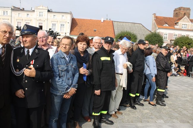 Tłum powitał prezydenta - fotorelacja