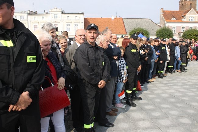 Tłum powitał prezydenta - fotorelacja