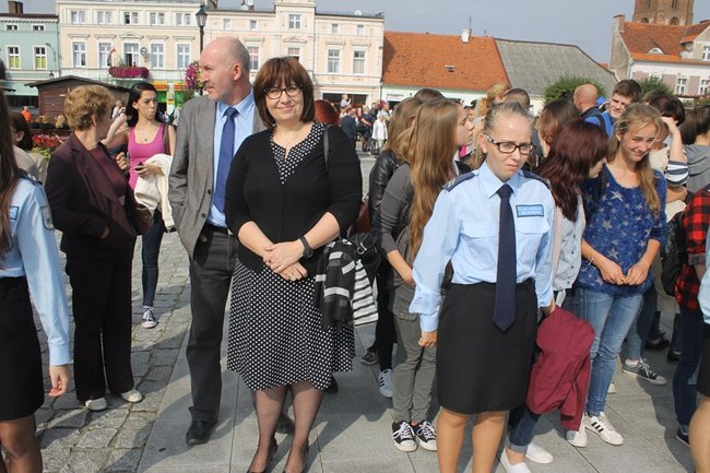 Tłum powitał prezydenta - fotorelacja