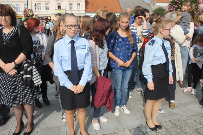 Tłum powitał prezydenta - fotorelacja