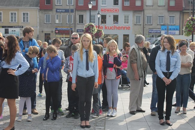 Tłum powitał prezydenta - fotorelacja