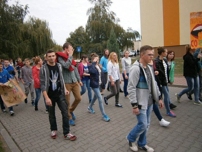 Burmistrz poparł ich protest - zdjęcia