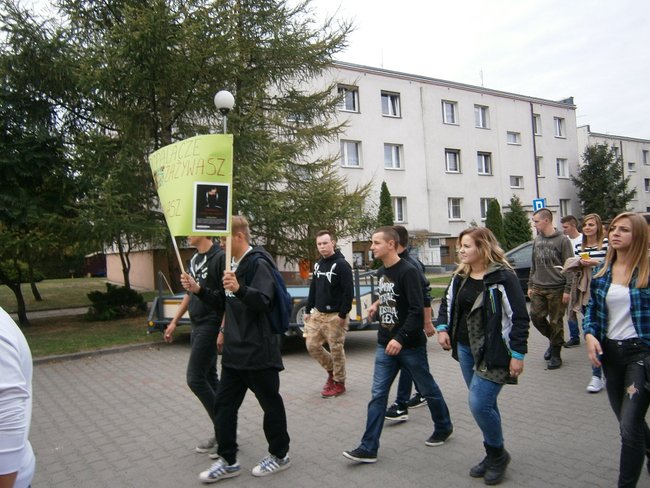 Burmistrz poparł ich protest - zdjęcia
