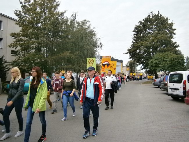 Burmistrz poparł ich protest - zdjęcia