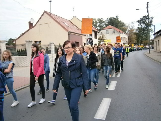 Burmistrz poparł ich protest - zdjęcia