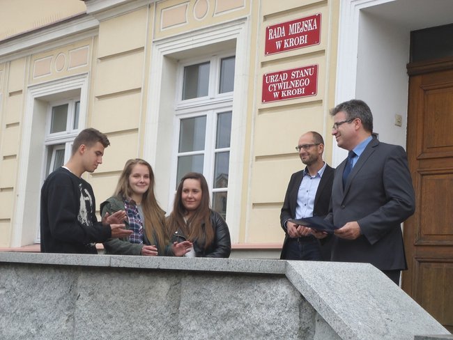 Burmistrz poparł ich protest - zdjęcia