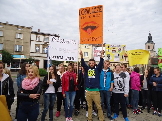Burmistrz poparł ich protest - zdjęcia