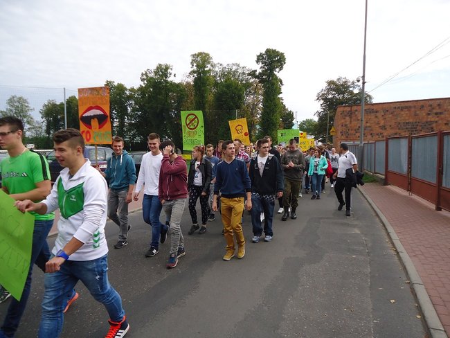 Burmistrz poparł ich protest - zdjęcia