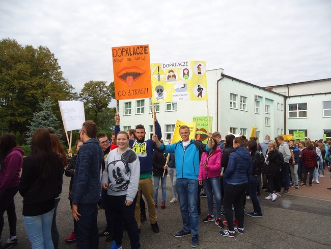 Burmistrz poparł ich protest - zdjęcia