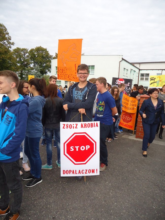 Burmistrz poparł ich protest - zdjęcia