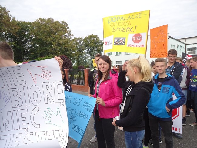 Burmistrz poparł ich protest - zdjęcia