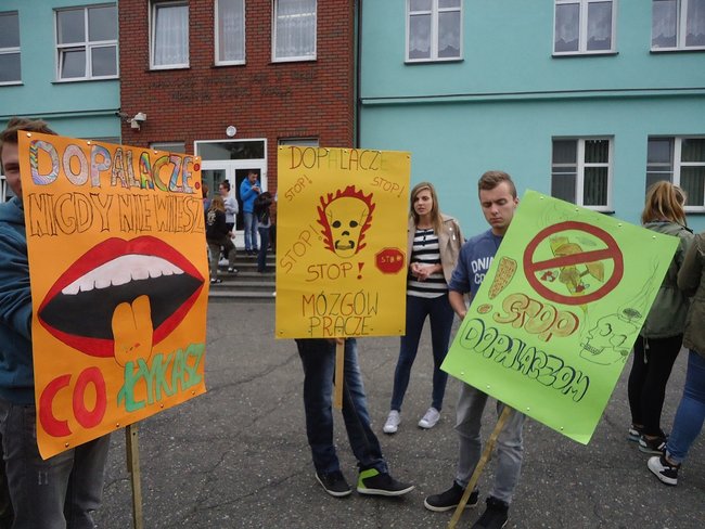 Burmistrz poparł ich protest - zdjęcia