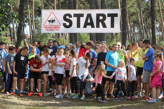 Rekordowy bieg w Piaskach - zdjęcia