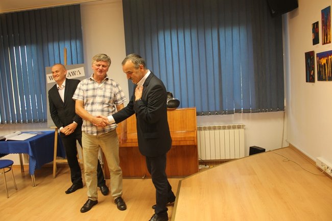 Malując, zapisuje myśli - zdjęcia