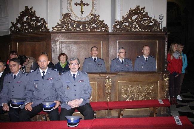 Policjanci mają kapelana - zdjęcia