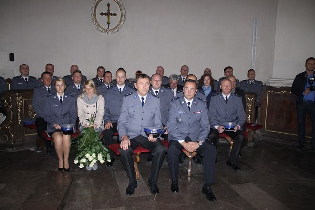 Policjanci mają kapelana - zdjęcia