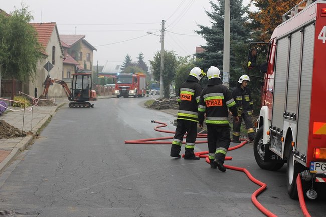 Ulatniał się gaz - zdjęcia