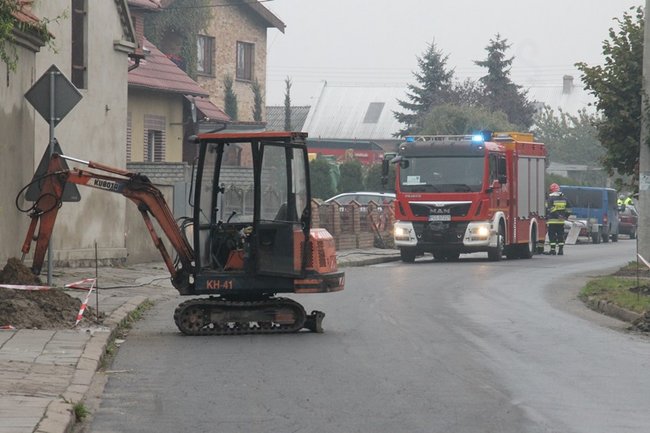 Ulatniał się gaz - zdjęcia