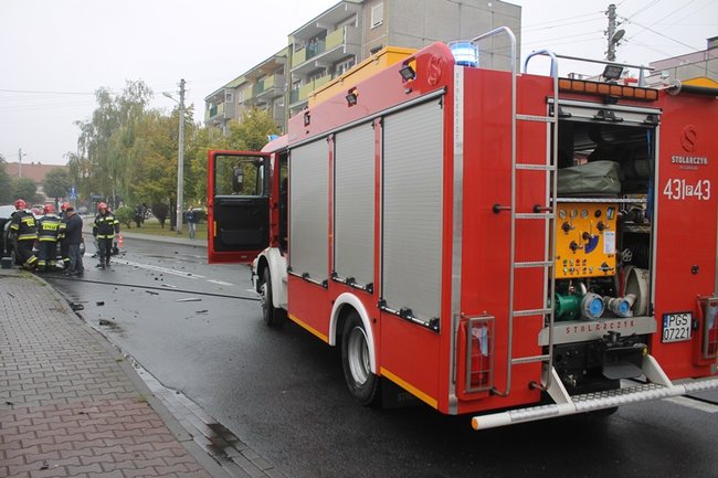 Trzy wypadki w ciągu godziny - zdjęcia