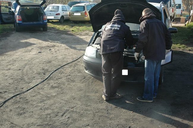 Policjanci rozbili gang - zdjęcia/film