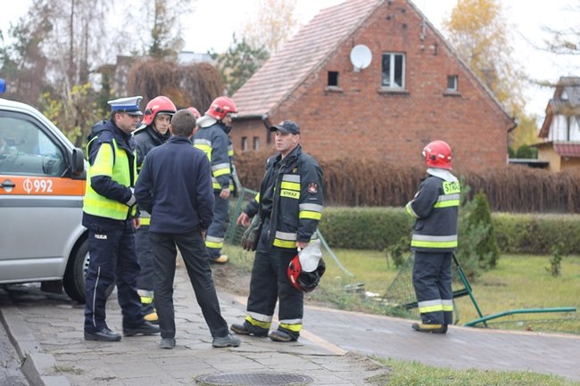 Dostał zawału w czasie jazdy? - zdjęcia