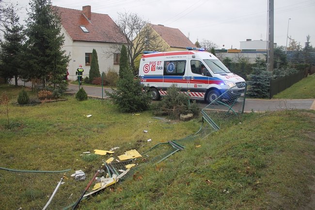 Dostał zawału w czasie jazdy? - zdjęcia