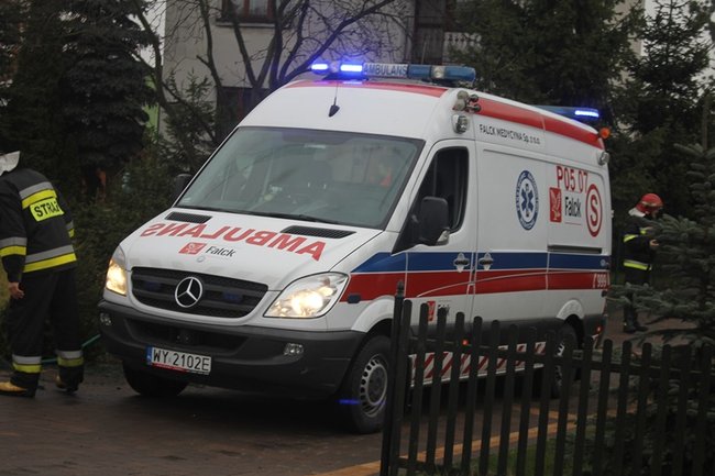 Dostał zawału w czasie jazdy? - zdjęcia