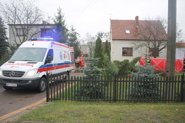 Dostał zawału w czasie jazdy? - zdjęcia