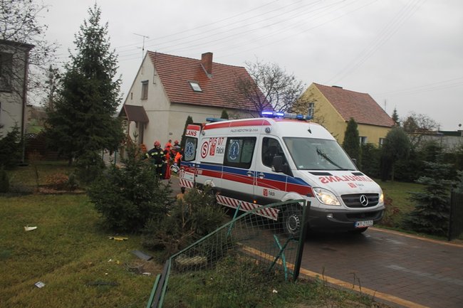 Dostał zawału w czasie jazdy? - zdjęcia