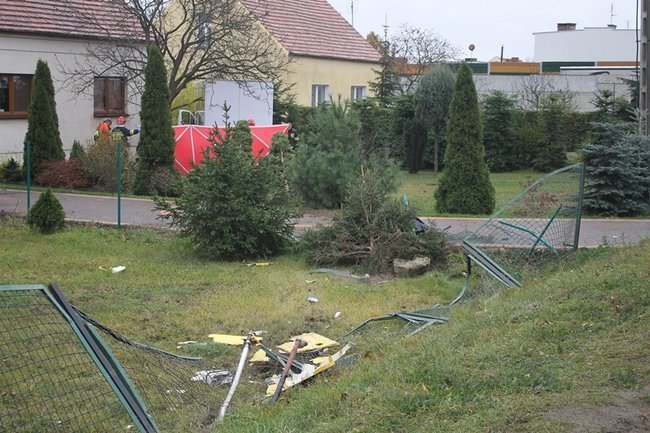 Dostał zawału w czasie jazdy? - zdjęcia