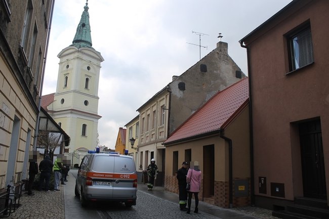 Gaz w kamienicy. Ewakuowano mieszkańców