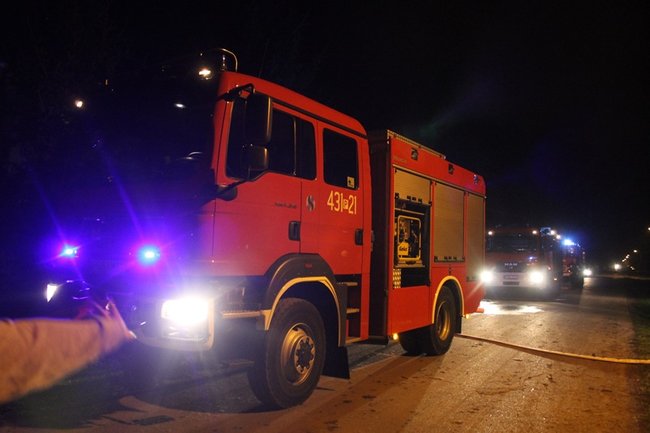 Ogromny pożar w Elżbietkowie - zdjęcia