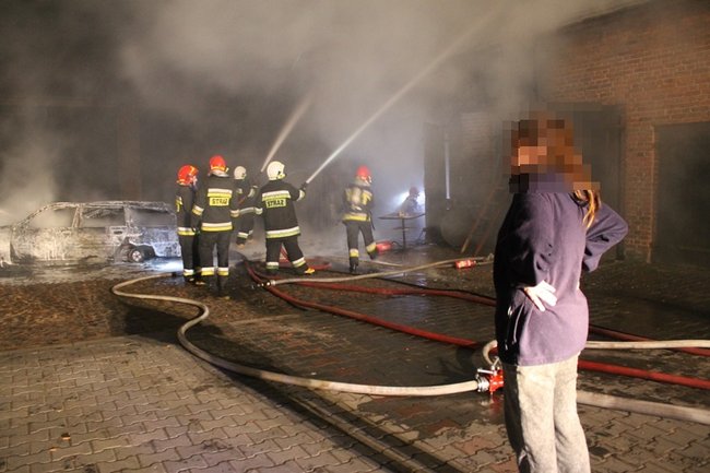 Ogromny pożar w Elżbietkowie - zdjęcia