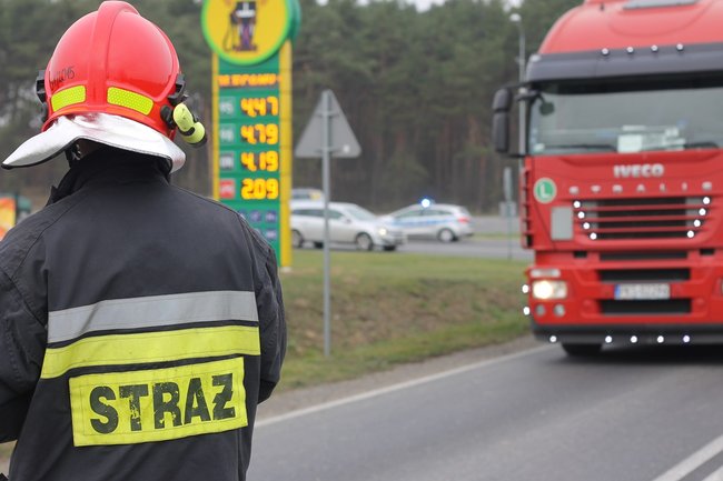 Kolizja i pościg za 