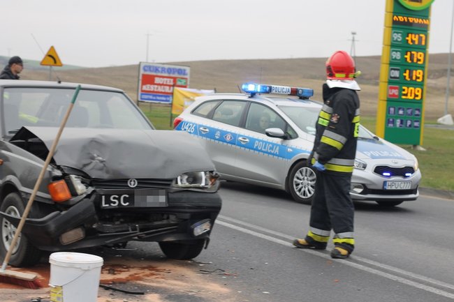 Kolizja i pościg za 