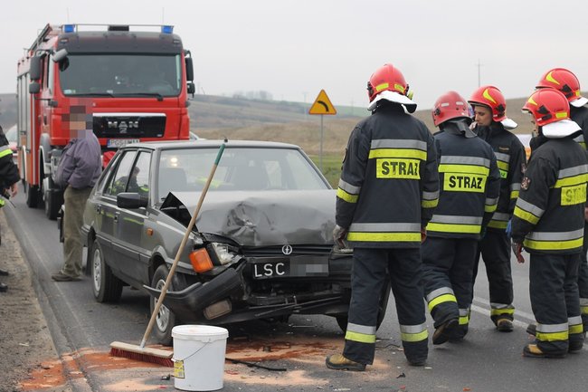 Kolizja i pościg za 