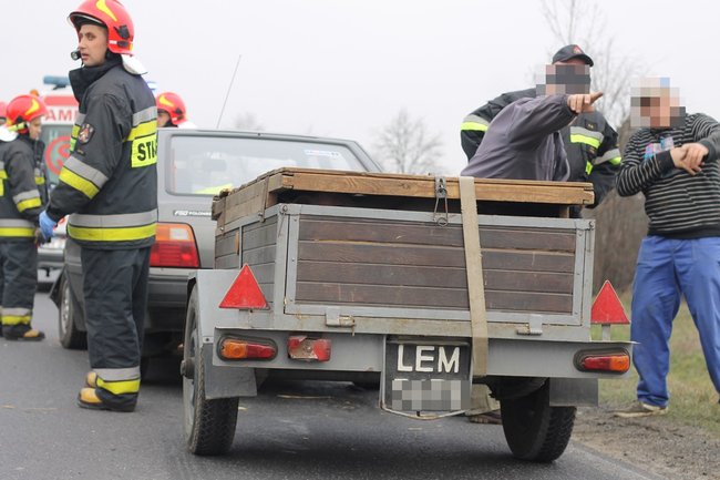 Kolizja i pościg za 